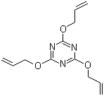 Triallyl cyanurate  molecular structure (CAS 101-37-1)