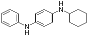 structure of CAS# 101-87-1, N-Phenyl-N'-cyclohexyl-p-phenylenediamine