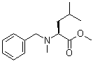 N-Methyl-N-(phenylmethyl)-L-leucine methyl ester molecular structure (CAS 1010385-26-8)