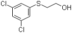 3,5-二氯苯硫基乙醇分子结构 (CAS 101079-86-1)