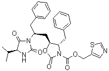 Des(isopropylthiazolyl) Hydantoin-oxazolidinone Ritonavir molecular structure (CAS 1010809-43-4)