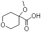 4-Methoxytetrahydropyran-4-carboxylic acid molecular structure (CAS 1010836-49-3)
