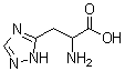 alpha-氨基-1H-1,2,4-三唑-5-丙酸分子结构 (CAS 10109-05-4)