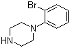 1-(2-溴苯基)哌嗪分子结构 (CAS 1011-13-8)