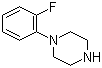 结构式 CAS# 1011-15-0, 1-(2-氟苯基)哌嗪