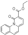 1-Oxo-1H-benzo[c]quinolizine-2-carboxylic acid ethyl ester molecular structure (CAS 101192-30-7)