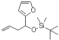 2-[1-[[(1,1-Dimethylethyl)dimethylsilyl]oxy]-3-buten-1-yl]furan molecular structure (CAS 1012036-78-0)