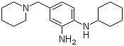 N1-Cyclohexyl-4-(1-piperidinylmethyl)-1,2-benzenediamine molecular structure (CAS 1012104-76-5)