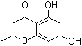 去甲丁香色原酮分子结构 (CAS 1013-69-0)