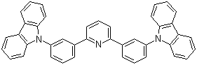 9,9'-(2,6-Pyridinediyldi-3,1-phenylene)bis-9H-carbazole molecular structure (CAS 1013405-24-7)
