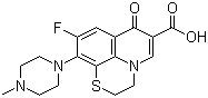 Rufloxacin molecular structure (CAS 101363-10-4)