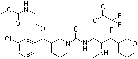 VTP-27999 2,2,2-trifluoroacetate molecular structure (CAS 1013937-63-7)