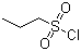 1-Propanesulfonyl chloride  molecular structure (CAS 10147-36-1)