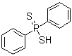 structure of CAS# 1015-38-9, Dithiodiphenylphosphinic acid;Diphenylphosphinodithioic acid