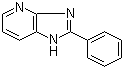 2-苯基-1H-咪唑并[4,5-b]吡啶分子结构 (CAS 1016-93-9)