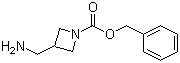 3-(Aminomethyl)-1-azetidinecarboxylic acid phenylmethyl ester molecular structure (CAS 1016731-24-0)