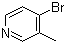 structure of CAS# 10168-00-0, 4-Bromo-3-methylpyridine;4-Bromo-5-methylpyridine