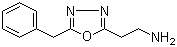 5-(苯甲基)-1,3,4-恶二唑-2-乙胺分子结构 (CAS 1017232-95-9)