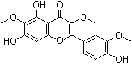 棕鳞矢车菊黄酮素分子结构 (CAS 10173-01-0)