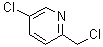 5-氯-2-(氯甲基)吡啶分子结构 (CAS 10177-24-9)