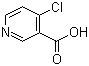 4-氯烟酸分子结构 (CAS 10177-29-4)