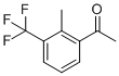 2'-Methyl-3'-(trifluoromethyl)acetophenone molecular structure (CAS 1017778-01-6)