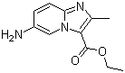 6-Amino-2-methylimidazo[1,2-a]pyridine-3-carboxylic acid ethyl ester molecular structure (CAS 1018305-95-7)