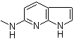 N-Methyl-1H-pyrrolo[2,3-b]pyridin-6-amine molecular structure (CAS 1018441-16-1)