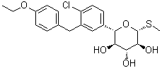 Sotagliflozin molecular structure (CAS 1018899-04-1)