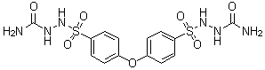 4,4'-氧基二(苯磺酰基氨基甲酰肼)分子结构 (CAS 10195-67-2)