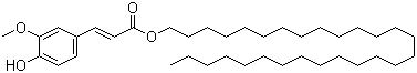 Octacosyl (E)-ferulate molecular structure (CAS 101959-37-9)
