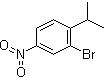 structure of CAS# 101980-41-0, 2-Bromo-4-nitro-1-isopropylbenzene;1-Bromo-2-isopropyl-5-nitrobenzene