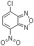 结构式 CAS# 10199-89-0, 4-氯-7-硝基苯并-2-氧杂-1,3-二唑