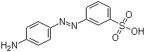 4-氨基苯基偶氮苯-3'-磺酸分子结构 (CAS 102-23-8)
