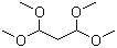 structure of CAS# 102-52-3, 1,1,3,3-Tetramethoxypropane;Malonaldehyde bis(dimethyl acetal); Malonaldehyde tetramethyl acetal; TMOP