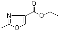 结构式 CAS# 10200-43-8, 2-甲基-4-恶唑甲酸乙酯