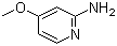 2-Amino-4-methoxypyridine molecular structure (CAS 10201-73-7)