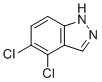4,5-dichloro-1H-indazole molecular structure (CAS 1020243-02-0)