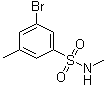 3-Bromo-N,5-dimethylbenzenesulfonamide molecular structure (CAS 1020252-91-8)