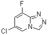 6-Chloro-8-fluoro-1,2,4-triazolo[4,3-a]pyridine molecular structure (CAS 1020253-21-7)