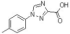 1-(4-Methylphenyl)-1H-1,2,4-triazole-3-carboxylic acid molecular structure (CAS 1020253-51-3)