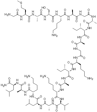PGLa molecular structure (CAS 102068-15-5)
