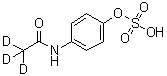 N-[4-(Sulfooxy)phenyl]acetamide-2,2,2-d<sub>3</sub> molecular structure (CAS 1020718-78-8)