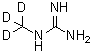 N-(三氘甲基)胍分子结构 (CAS 1020719-65-6)
