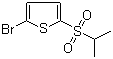 2-溴-5-(异丙基磺酰基)噻吩分子结构 (CAS 1020743-47-8)