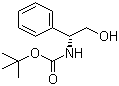 Boc-D-Phenylglycinol molecular structure (CAS 102089-74-7)
