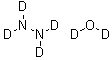 重水合肼-d<sub>4</sub>分子结构 (CAS 102096-80-0)