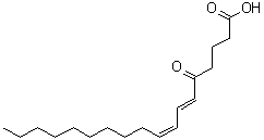 (6E,8Z)-5-氧代-6,8-十八碳二烯酸分子结构 (CAS 1021188-25-9)