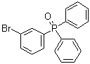 (3-溴苯基)二苯基氧膦分子结构 (CAS 10212-04-1)