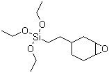 structure of CAS# 10217-34-2, 2-(3,4-Epoxycyclohexyl)ethyltriethoxysilane;Triethoxy[2-(7-oxabicyclo[4.1.0]hept-3-yl)ethyl]silane